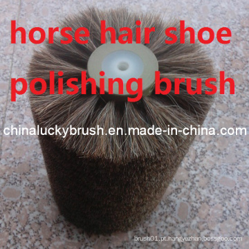 Escova redonda do cabelo do cavalo para a máquina de polimento da sapata (YY-339)